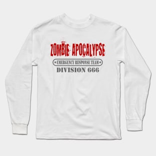 Zombie -DIVISION 666 Long Sleeve T-Shirt